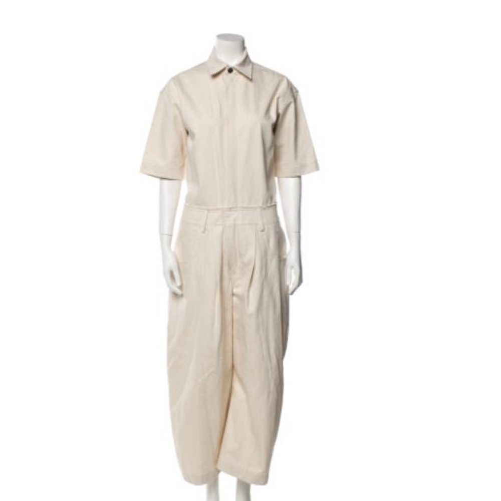 Chic Cream Women's Jumpsuit